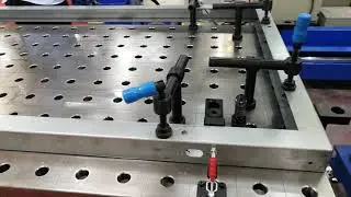 DCT Modular welding table.