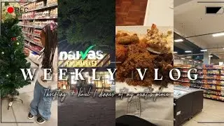 A Few Days in My Life: Thrifting at Toi market + Dinner at my aunt's & Grocery Shopping