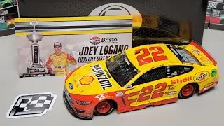 NASCAR Diecast Review: 2021 Joey Logano Bristol Dirt Win 1/24 Elite