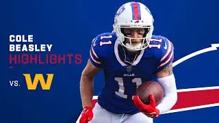Every Cole Beasley Grab from 11-Catch Day | NFL 2021 Highlights