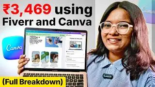 POV: I made ₹3,469 using Fiverr and Canva (Full Breakdown)