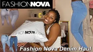 Fashion Nova Denim Try-On Haul 2021| Curvy Short Girl Edition! *The Perfect Jeans*