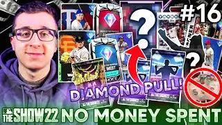 NO MONEY SPENT | HUGE Pack Opening! DIAMOND Pull | MLB THE SHOW 22 Diamond Dynasty! EP #16