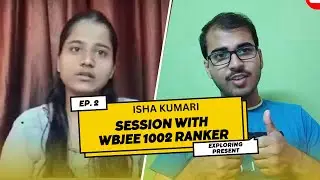 Session With WBJEE 2021 TOP RANKERS ISHA KUMARI | PREPBOOSTERJEE | #WBJEE2022 #JEEMAIN #JEEADVANCED