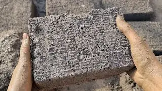 New Video Gritty Charcoal Floor Crumbling Satisfying ASMR Video 