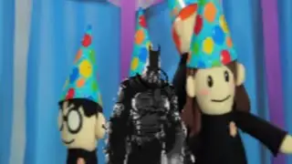 WALK IN CIRCLES AROUND BATMAN!!! POTTERPUPPETPALS PARODY
