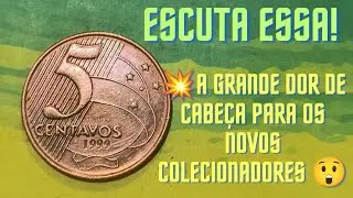 Sumiu de circula&ccedil;&atilde;o e virou moeda rara com valor nas alturas conforme mostra os cat&aacute;logos do v&iacute;deo.