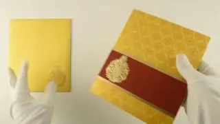 IWPC27, Yellow Color, Designer Multifaith Invitations, Wedding Invitation, Wedding Card