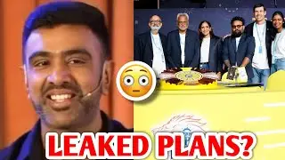 Ashwin LEAKED CSK Auction Plans? Reacts! 😳 R Ashwin CSK IPL 2026 Cricket News Facts