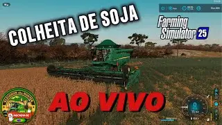 FARMING SIMULATOR 22 MAPA SANTA HELENA ROWCROP. COLHEITA DE SOJA.