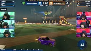 Ahmad scores a zero second goal to secure the sweep for Sandrock Gaming! | RLCS 2021-2022 Fall Major