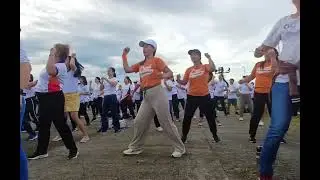 Zumba at poro point sanfernando 