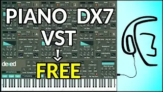 Dexed Vst, Sintetizador e Piano DX7 Gratuitos! Dexed, FREE DX7 VST!
