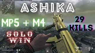 ASHIKA | 29 KILLS | MP5 + M4 | SOLO WIN | WARZONE 2.0
