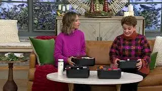 CouchConsole Self-Balancing Snack Tray, Phone Stand, & Charging Hub on QVC