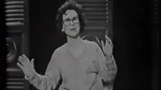 Alice Ghostley--Boston Beguine, intro by Virginia de Luce, 1960 TV