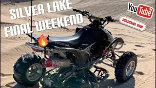 Chasing two RZR 900’s on a Trx450r @ Silver Lake Sand Dunes