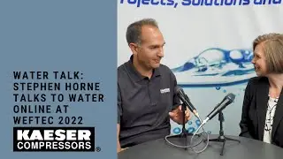 WATER TALK: An interview with Stephen Horne | Kaeser Compressors