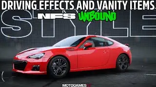 Need for Speed Unbound - Driving Effects and Vanity Items Customization Options