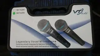 VT AUDIO BETA 58S MIC UNBOXING & REVIEW