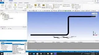 Basic ansys fluent tutorial: 2D crude oil (benzene) flow inside double elbows pipe