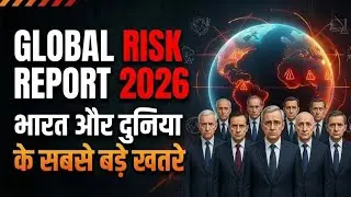 वैश्विक जोखिम रिपोर्ट 2026: भारत और विश्व की प्रमुख चुनौतियां| WEF Global Risks Report 2026