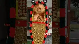 Nettipattam with Thidambu #shorts #nettipattam #trending #craft #kerala #thidambu #gift #homedecor