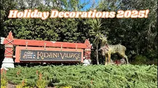 Праздничные украшения для отеля Disney&rsquo;s Animal Kingdom Lodge Kidani Village 2025 | Walt Disney W...