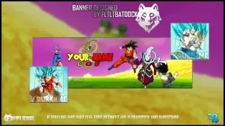 Free Twitter Header Template | DBZ: Dragon Ball Z Super Anime | PSD GFX