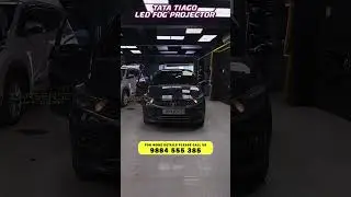 Tata Tiago LED Fog Projector | Car LED Light | Aozoom LED Light | 3 Inch Fog Projector | Car Sense