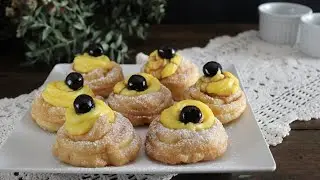 ZEPPOLE FRITTE , ricetta classica