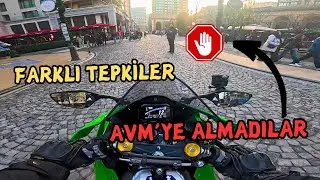 FARKLI TEPKİLER / AVM'YE ALMADILAR / ABİ ARA GAZ (MOTOVLOG)