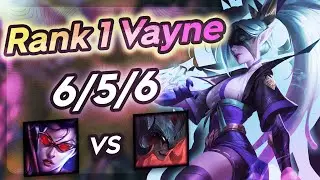 Vayne Vs Aatrox - Challenger Gameplay Rank 1 Vayne