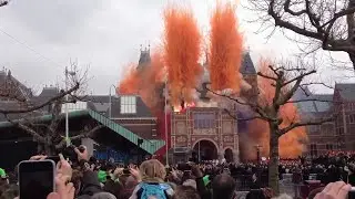 Grand reopening Rijksmuseum with Queen Beatrix in Amsterdam