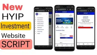Make Solar System Investment Website With Admin Panel Using Php Script|| Investment Website Script