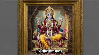 ॐ औषधाय नमः। | Lord Vishnu Healing Mantra | 1 Hour Chanting | Peace • Health • Positive Energy