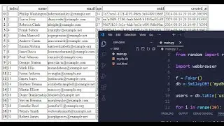 How to generate html file from sqlite3 database using SmileyDB3