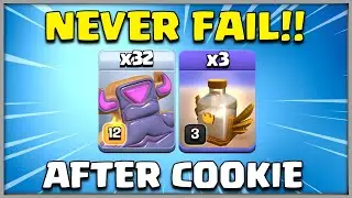 Never Fail = After the Update Th17 Cookie Attack Strategy (Clash of Clans)