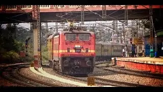 Yesvantpur-Howrah Duronto Express | Amazing acceleration by the Classic SRC WAP4 | Indian Raiilways