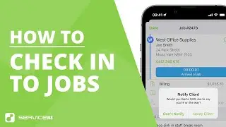 How to start a job in ServiceM8 (2025)