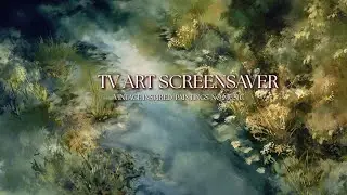 Vintage-Inspired Colourful Landscapes (No Music) TV Art Screensaver / ART for your TV