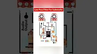 low pass filter circuit #circuitbasics