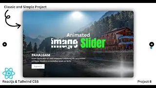 React Js Image Slider | Tailwind CSS | step by step tutorial
