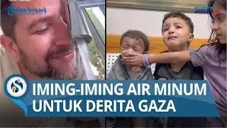 AKU PUNYA AIR, AKU PUNYA LISTRIK, KAMU? Warga Israel Ejek Derita Gaza sambil Buang Air Kran