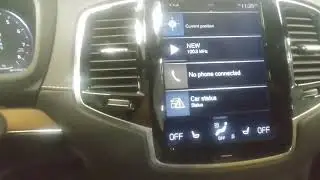 Как проверить уровень масла в XC90 2016 года и новее #volvo #автомобиль