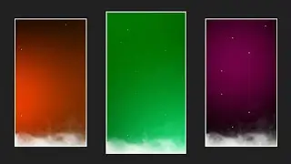 Multi Color Lighting Smoke Effect Background Full Screen Video