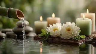 Deep Healing Sounds ~ Бамбуковая Вода и Дзен Цветы для Внутреннего Покоя и Сна
