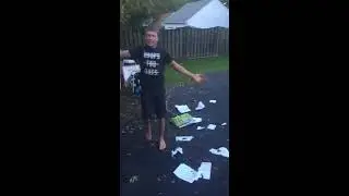 Nates homework meltdown