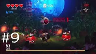Ray play [Blind]: Chicken Assassin Reloaded #9: Attack of the Tomatoes and Above the Sky.