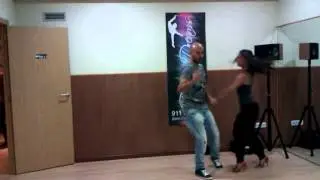 Dancing Dreams Iniciaci&oacute;n Salsa L&iacute;nea Noelia Sergio 30 Abril 2014
